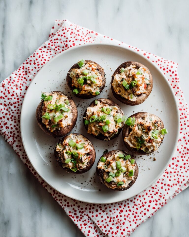 Crab Stuffed Mushrooms Recipe
