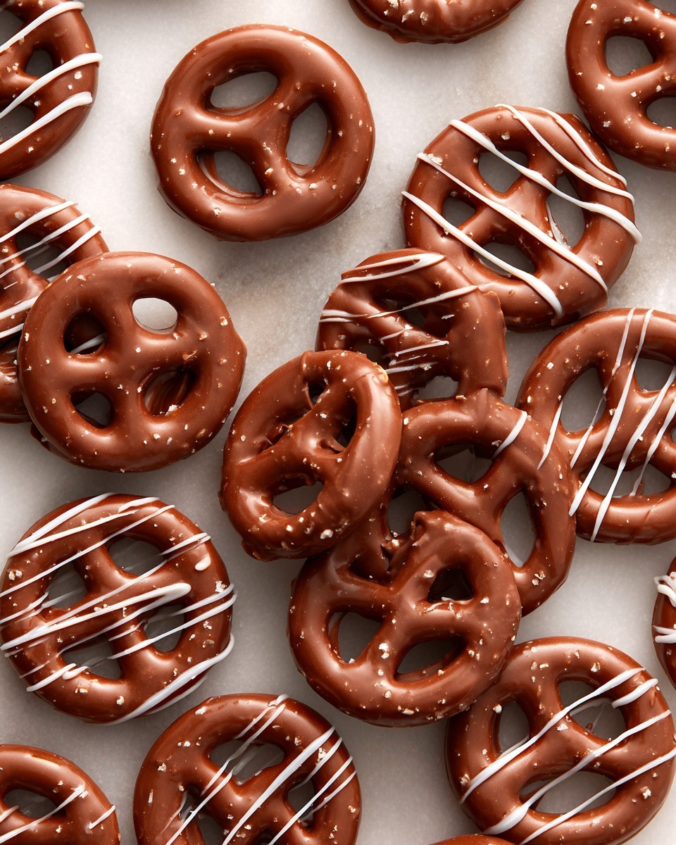 Chocolate Covered Pretzels Recipe - Recipe Image