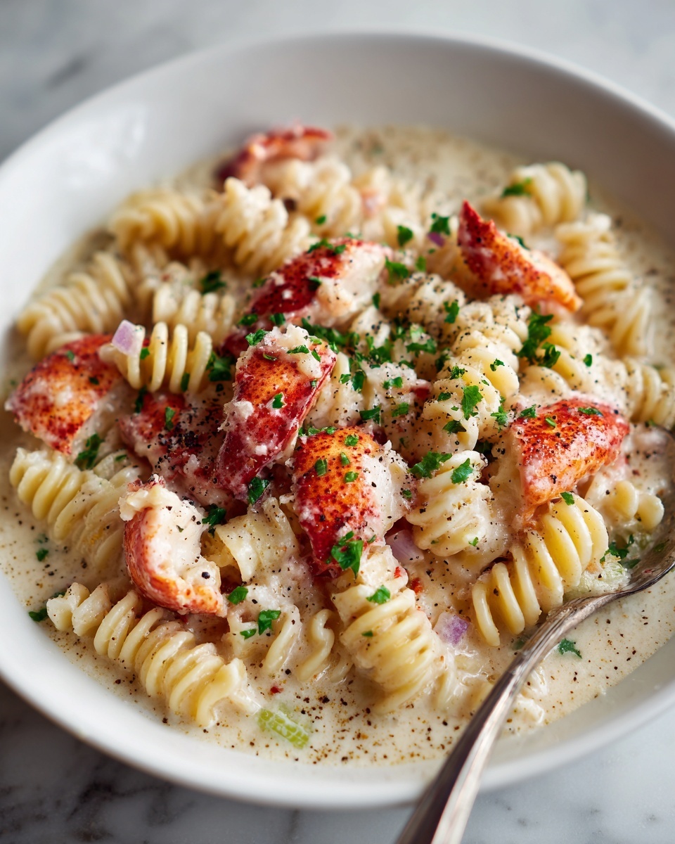 Lobster Roll Pasta Salad Recipe - Recipe Image
