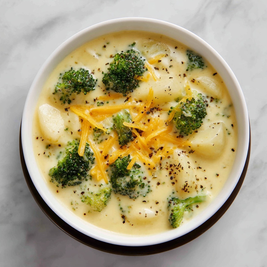 Creamy Broccoli Cheese Soup Recipe: Comfort in a Bowl Recipe - Recipe Image