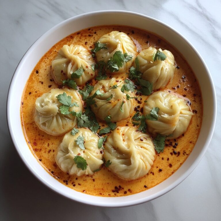 Thai Red Curry Dumpling Soup Recipe