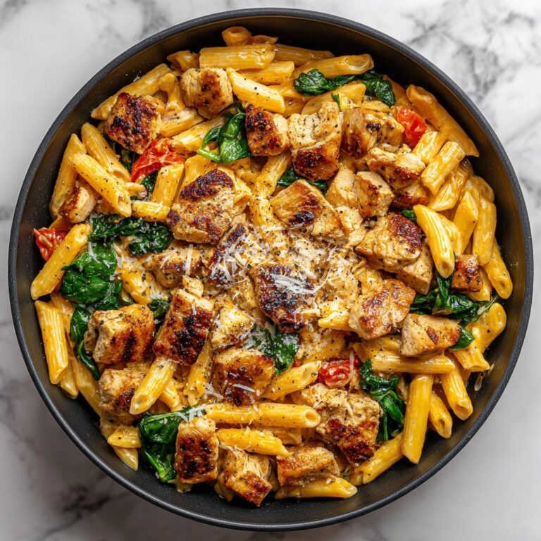 Marry Me Chicken Pasta with Spinach Recipe