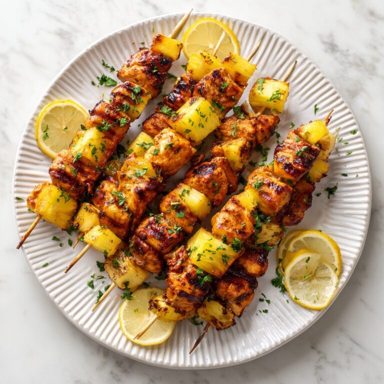 Garlic Butter Zucchini Skewers Recipe