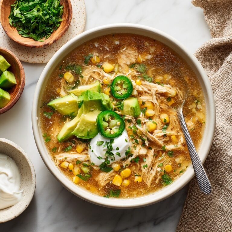 Crock Pot Green Enchilada Chicken Soup Recipe