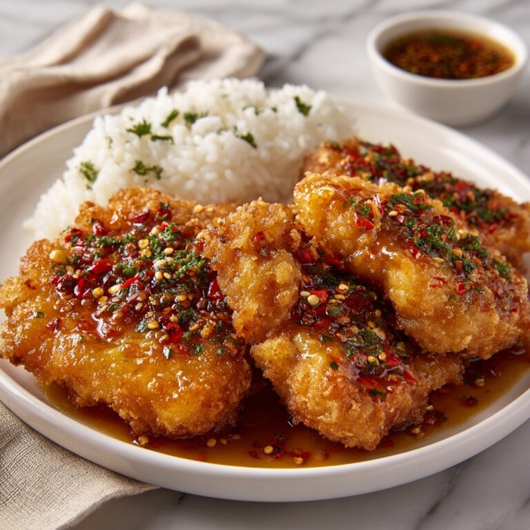 Bang Bang Chicken with Spicy Thai Sauce Recipe