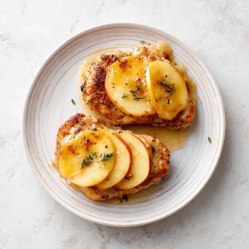 Maple Glazed Apple and Brie Stuffed Chicken Recipe - Recipe Image