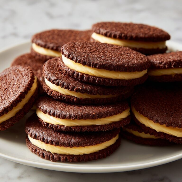 Coconut Chocolate Cookie Sandwiches Inspired by Romany Creams & Choc Kits Recipe