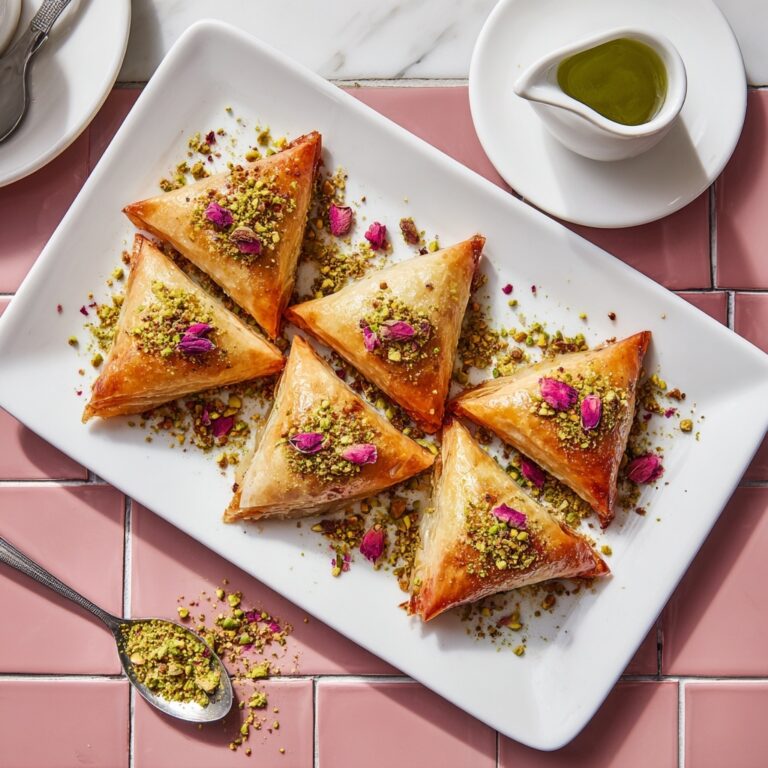 Warbat with Ashta and Simple Syrup Recipe