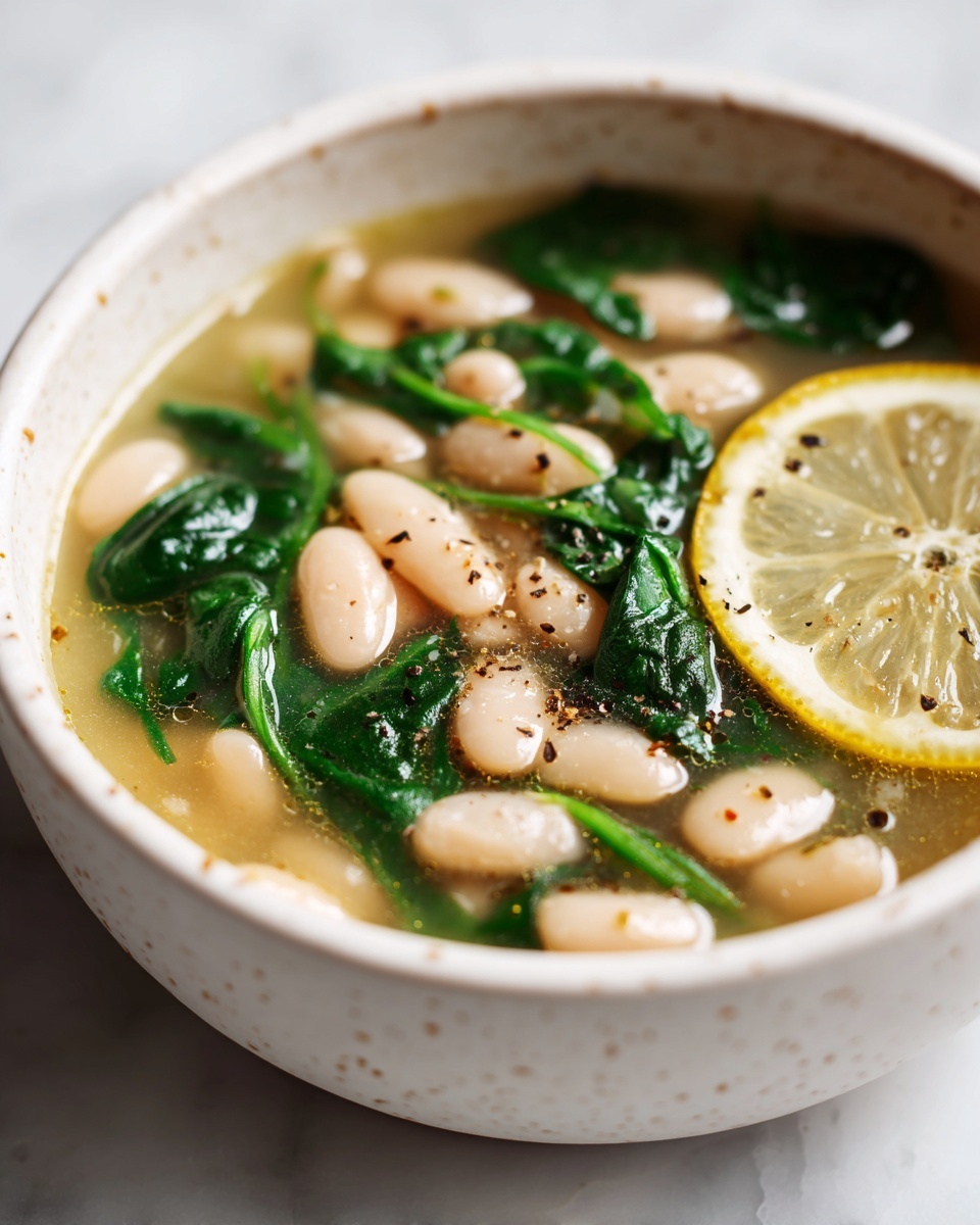 Creamy Lemon Garlic Butter Beans Recipe - Recipe Image