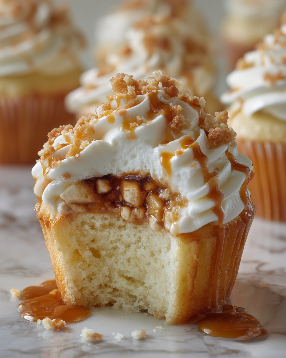 Apple Pie Cupcakes: Bite-Sized Delight Recipe - Recipe Image