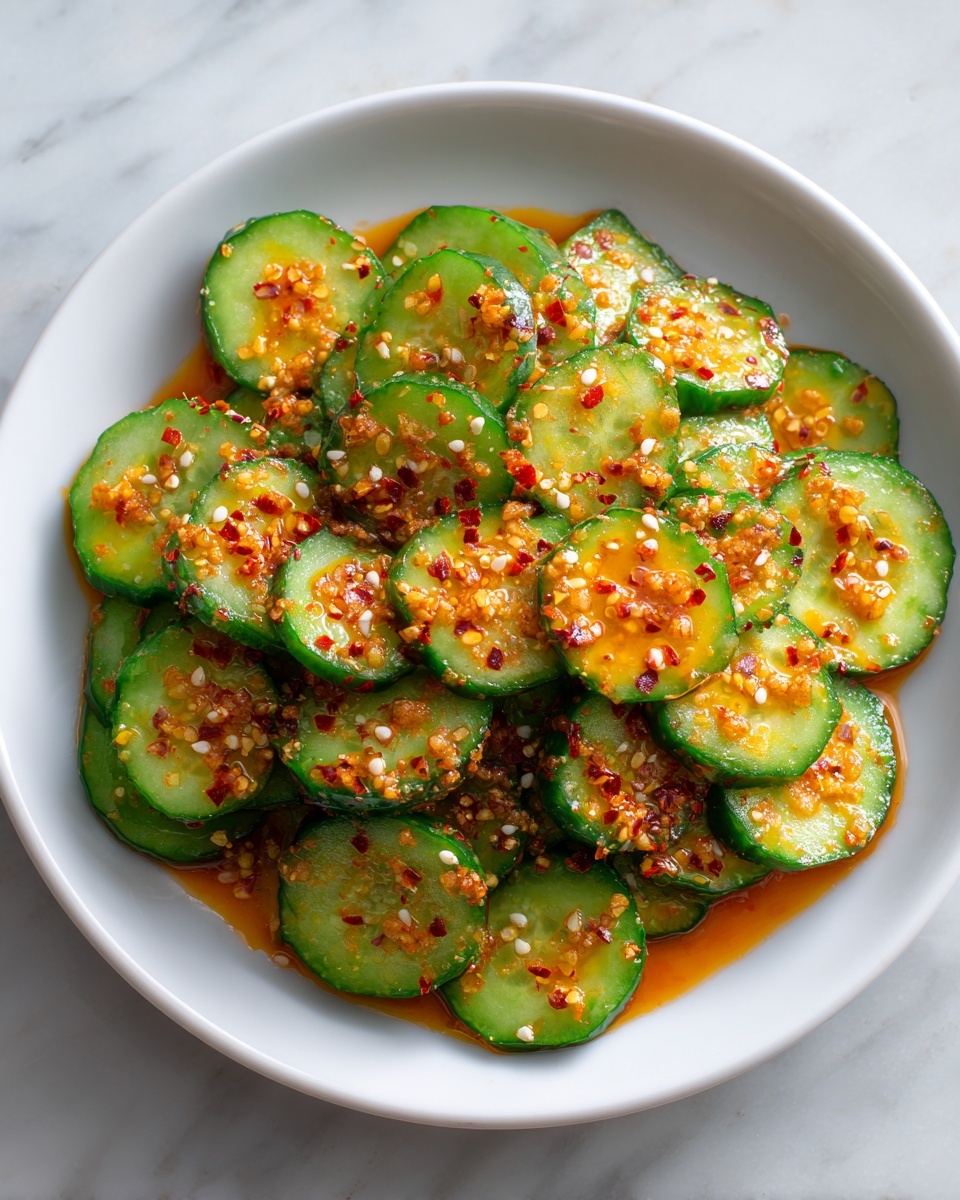 Easy Asian Cucumber Salad Recipe - Recipe Image