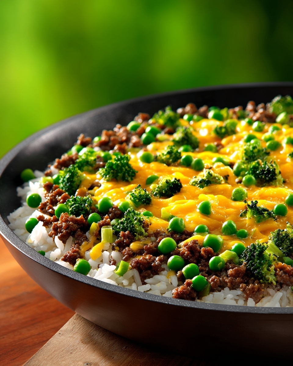 Cheesy Turkey Rice Recipe - Recipe Image