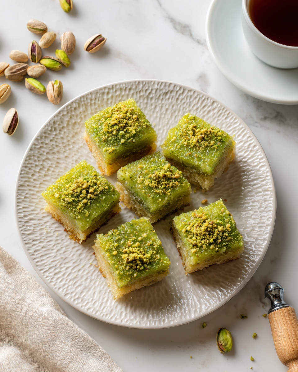 Pistachio Dream Cookie Bars Recipe - Recipe Image