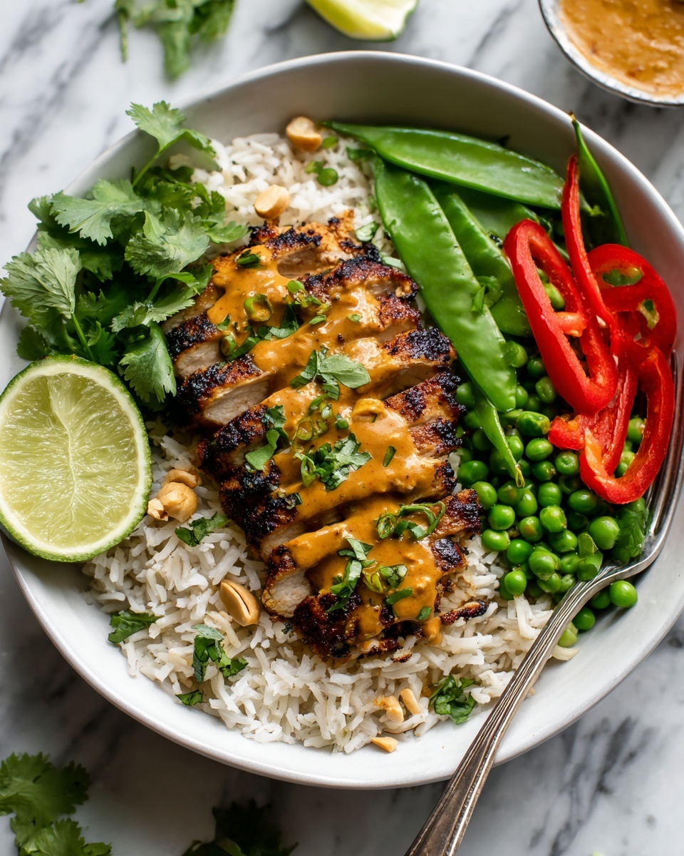 Coconut Chicken Rice Bowl Recipe - Recipe Image
