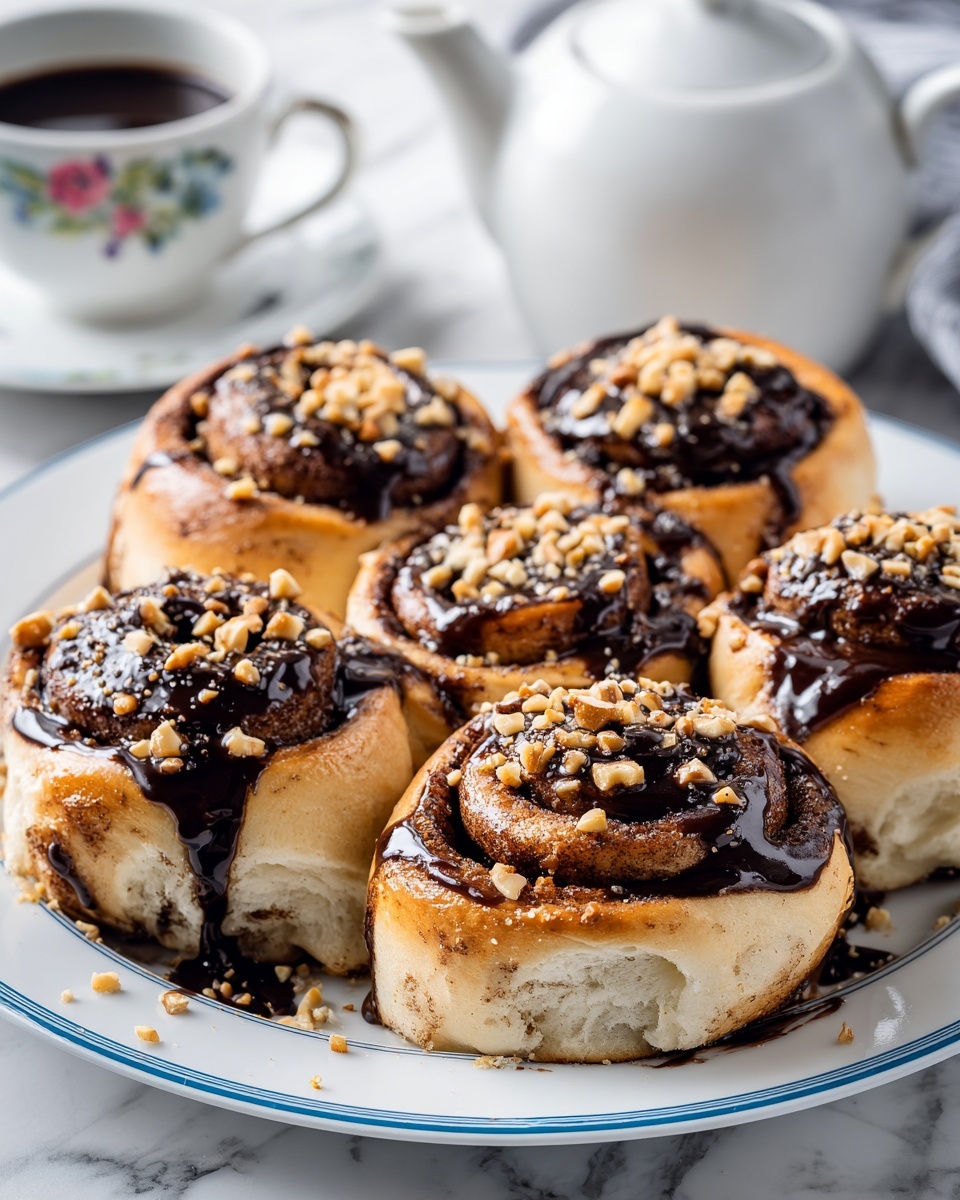 Twist & Shout Chocolate Hazelnut Rolls Recipe - Recipe Image
