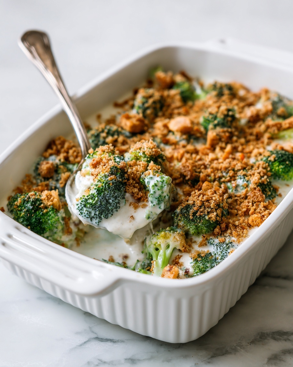 Creamy Broccoli Casserole Recipe - Recipe Image