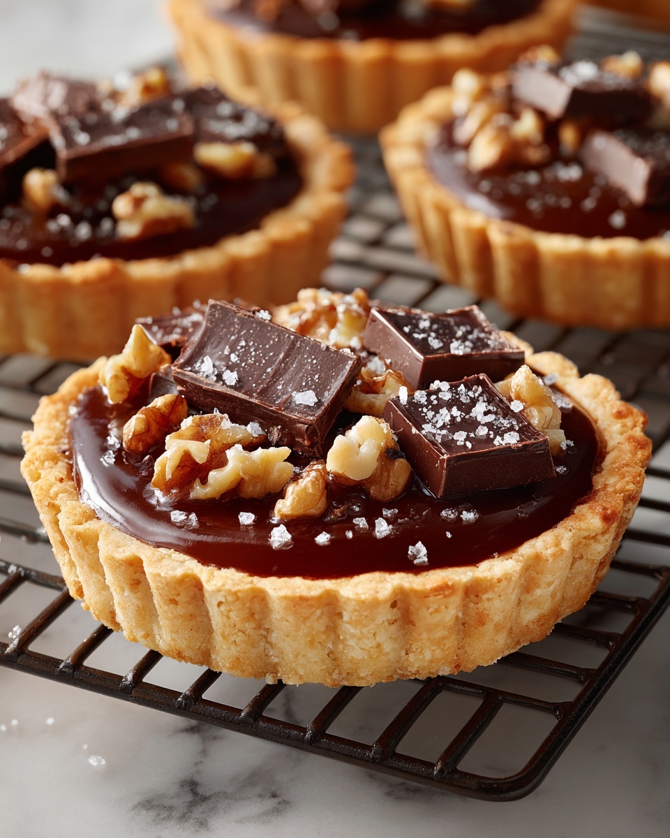 Butterfinger Caramel Crunch Mini Pies Recipe - Recipe Image