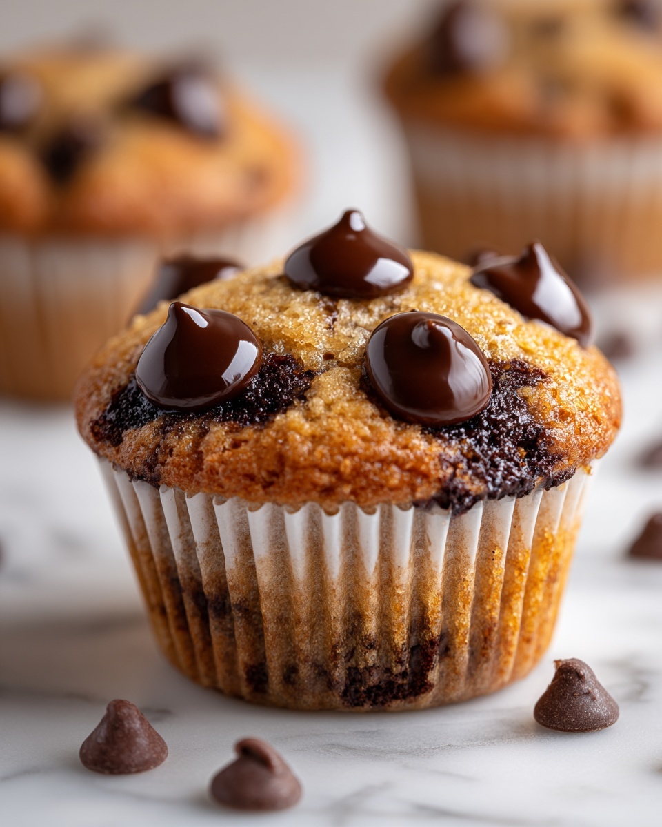 Chocolate Chip and Banana Muffins Recipe - Recipe Image