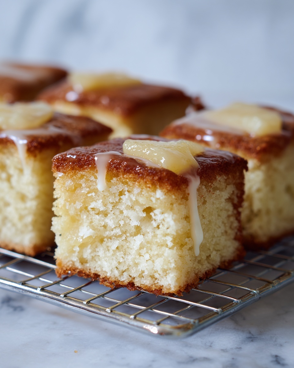 Pineapple Condensed Milk Cake Recipe - Recipe Image