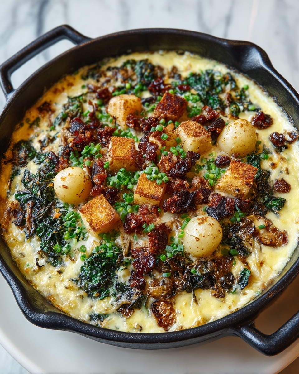 Baked Gnocchi with Sprouts and Leeks Recipe - Recipe Image