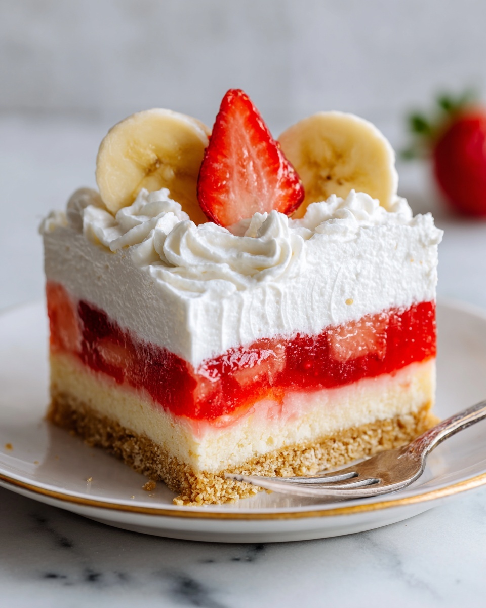 Strawberry Banana Cream Delight Recipe - Recipe Image