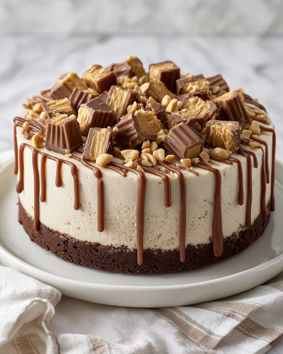 Peanut Butter Brownie Pizza Recipe - Recipe Image