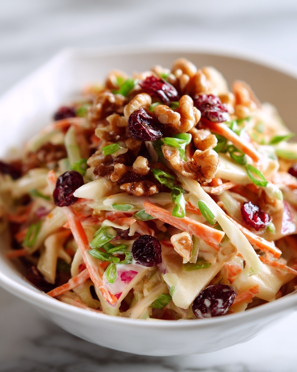 Apple Cranberry Coleslaw Recipe - Recipe Image