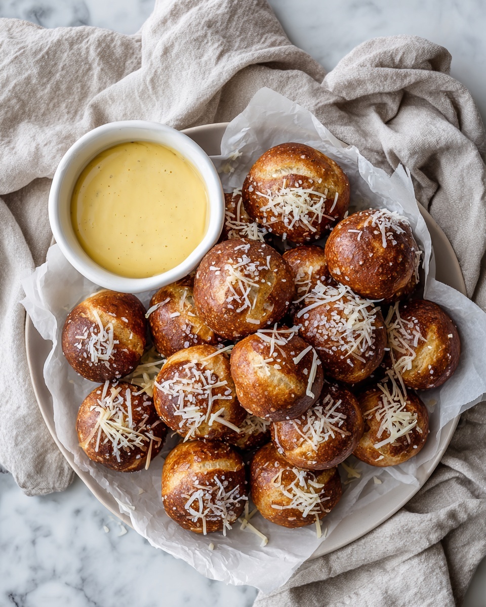 Buttery Soft Pretzel Bites Recipe - Recipe Image