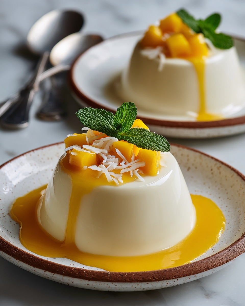 Mango Pudding Recipe - Recipe Image