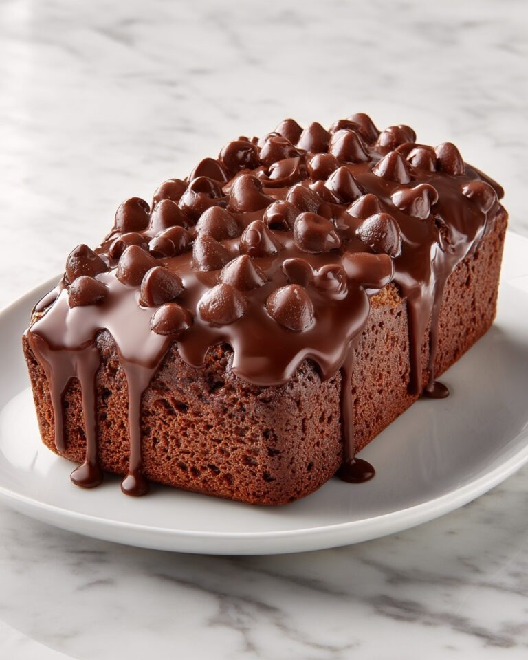 Hot Fudge Brownie Bread Recipe