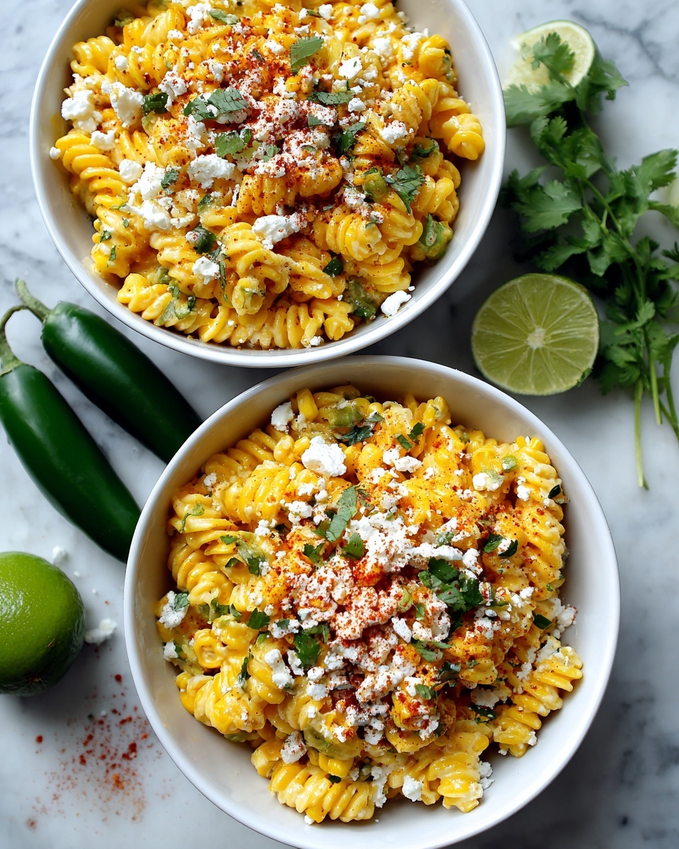 Mexican Street Corn Pasta Salad Recipe - Recipe Image