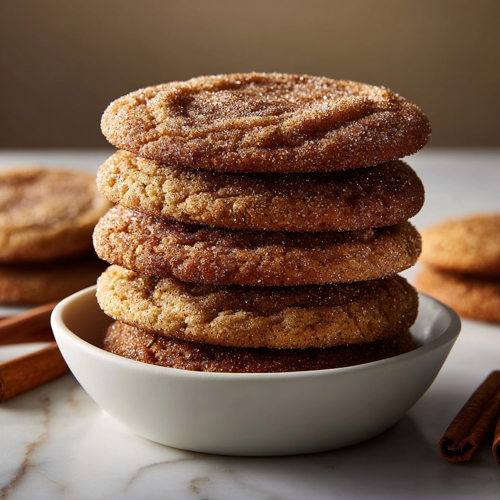 Apple Butter Snickerdoodles Recipe - Recipe Image