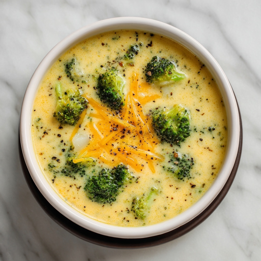 Creamy Broccoli Cheese Soup Recipe: Comfort in a Bowl Recipe - Recipe Image