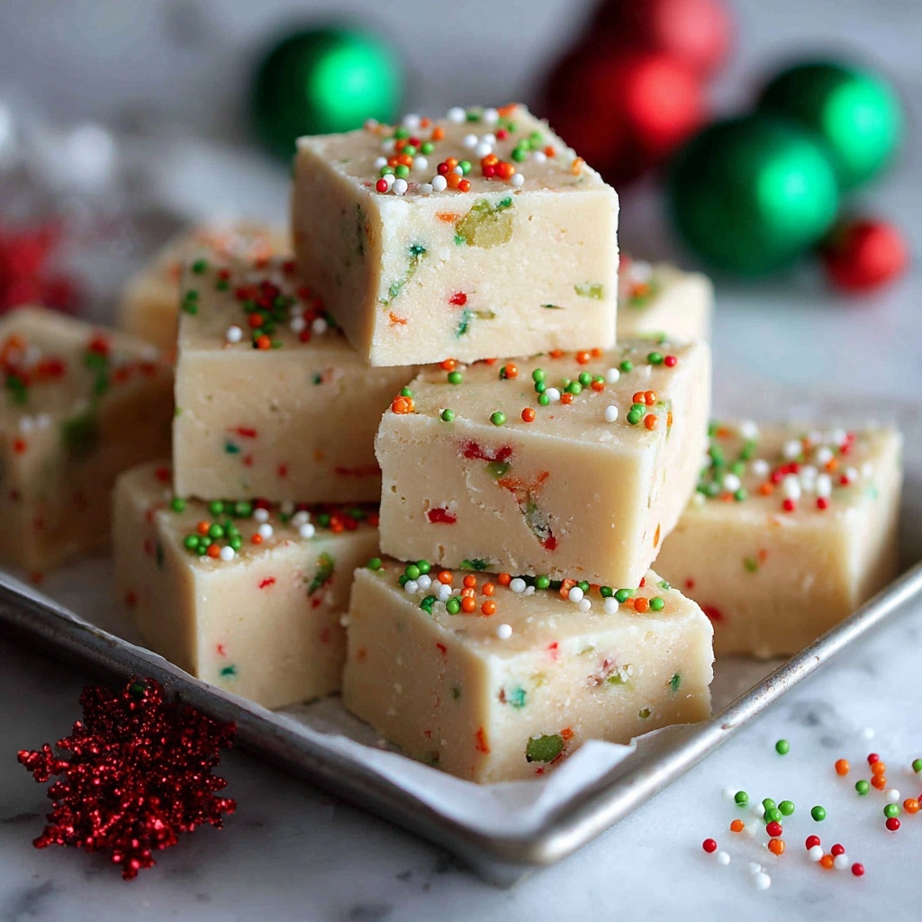Christmas Shortbread Sugar Cookie Bites Recipe - Recipe Image