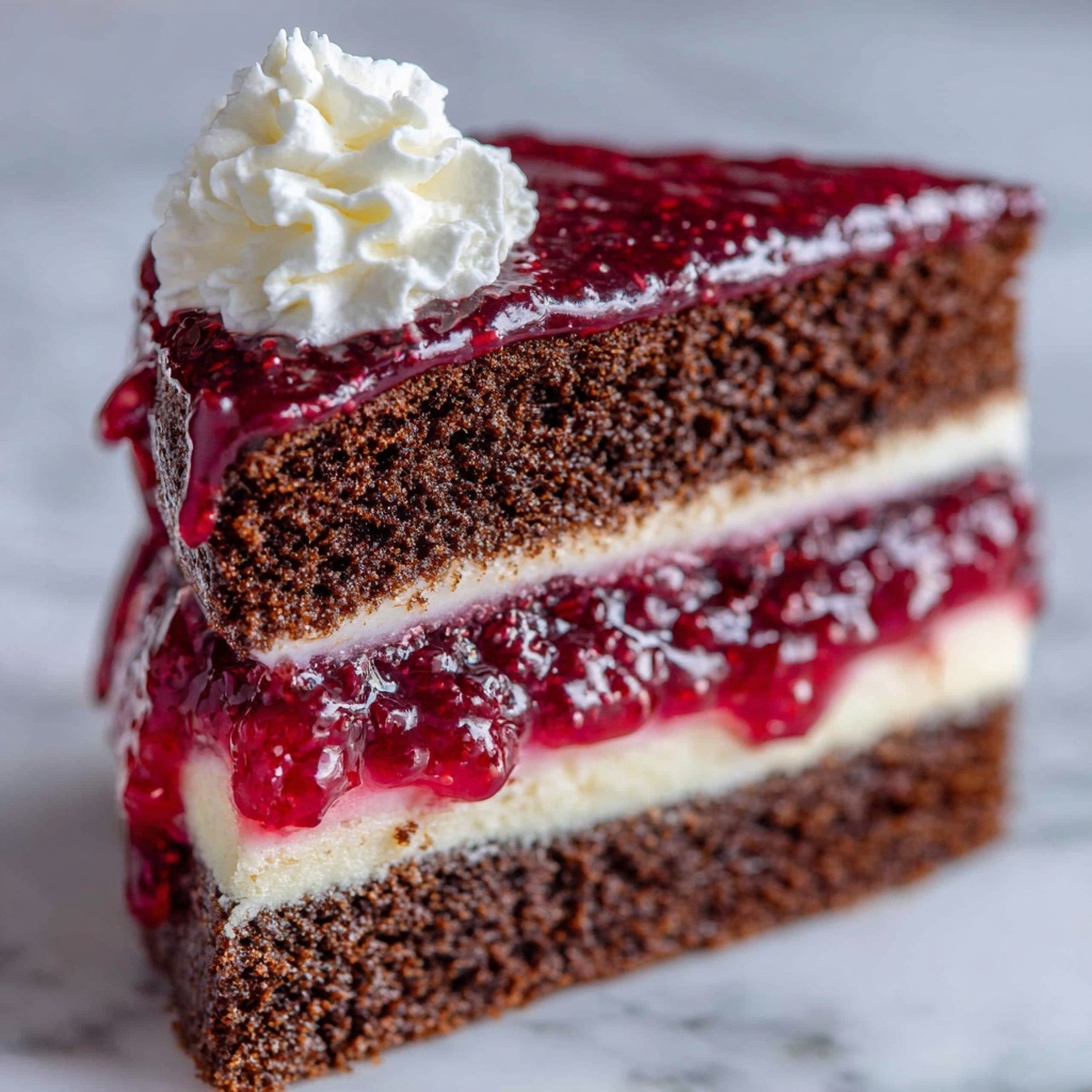 Cherry Chocolate Cream Cheese Bundt Cake Recipe - Recipe Image