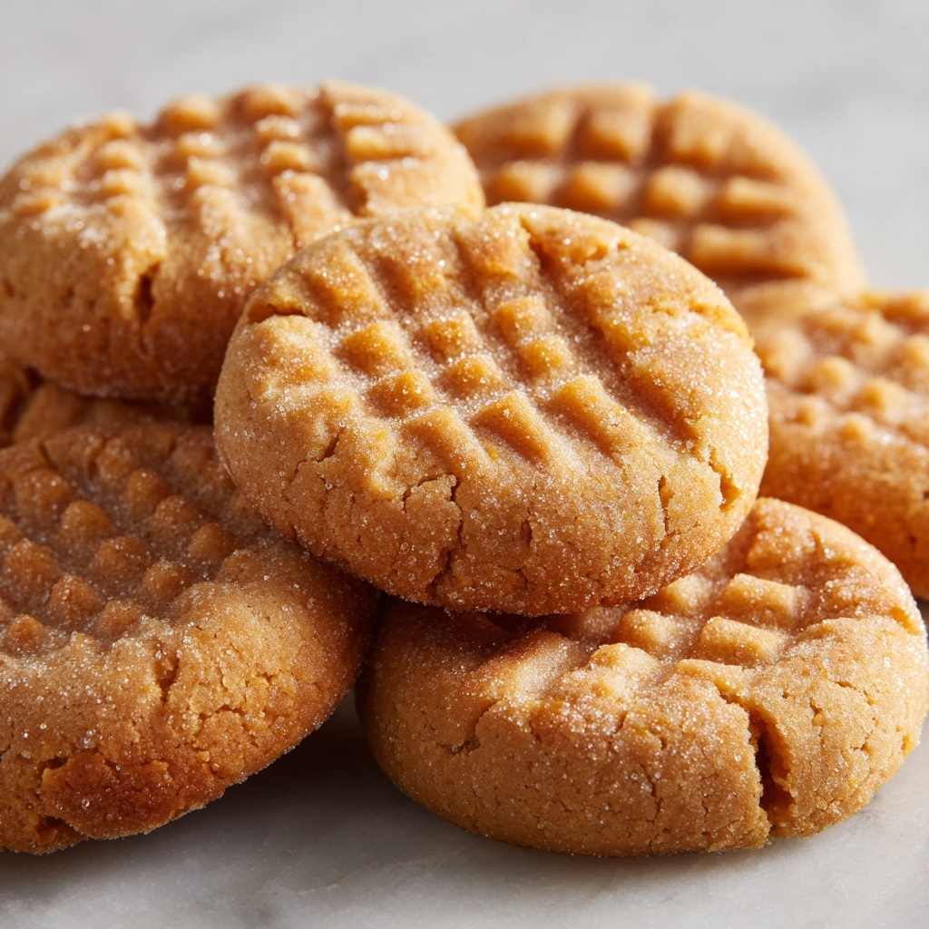Classic Peanut Butter Cookies Recipe - Recipe Image