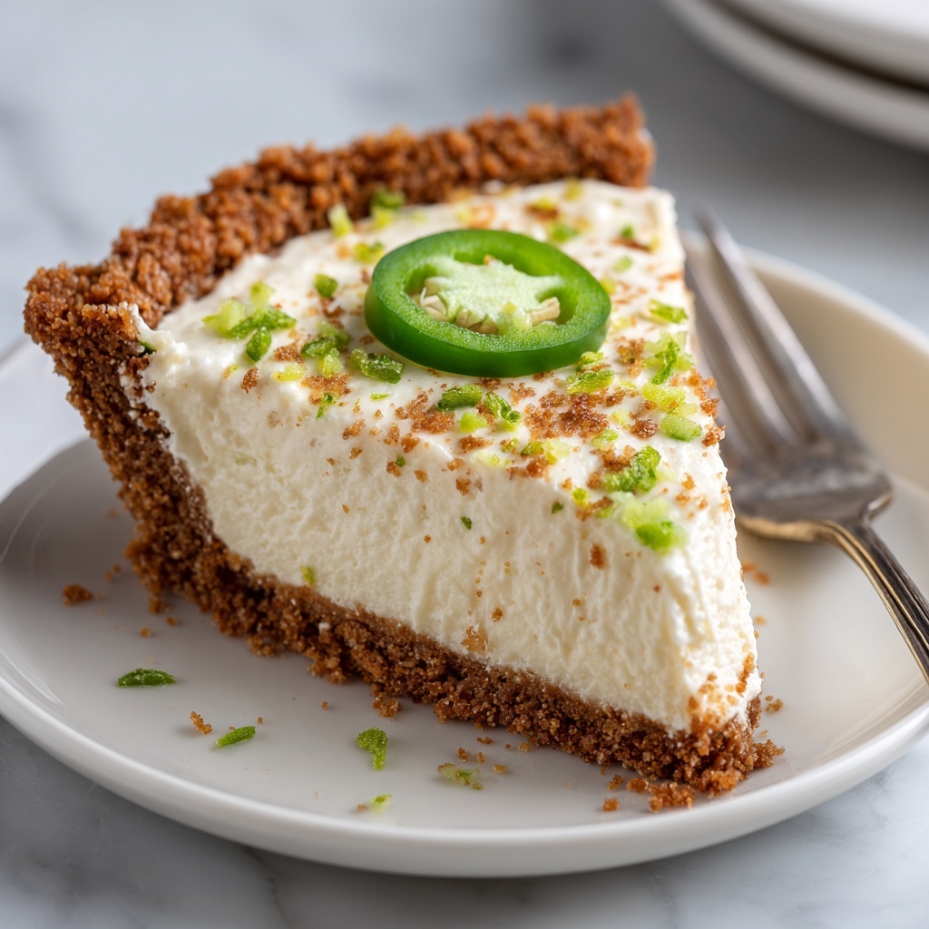 Jalapeño Lime Cheesecake Recipe - Recipe Image