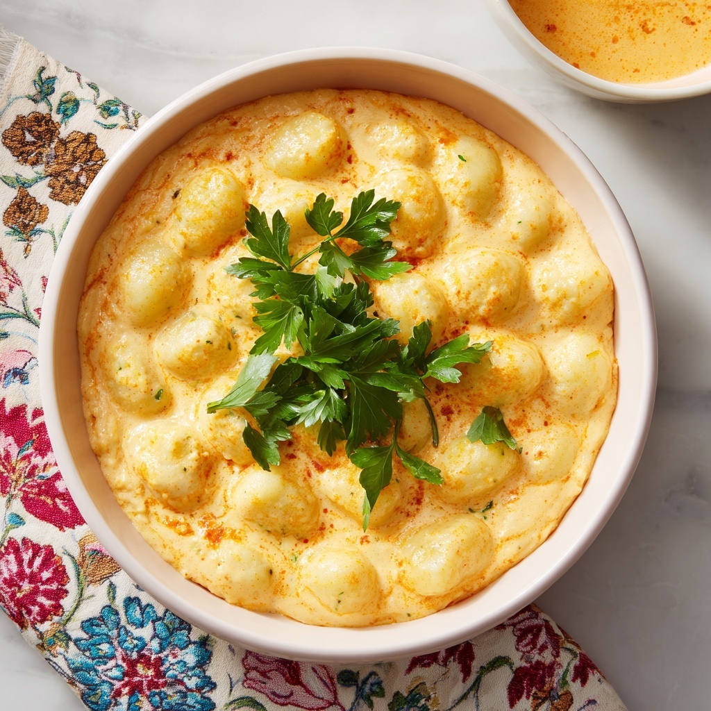 Double Pumpkin Gnocchi with Nutty Pumpkin Parmesan Sauce Recipe - Recipe Image