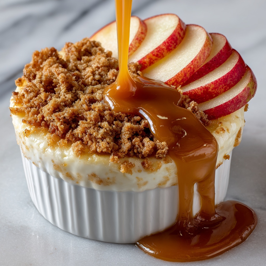Cream Cheese Caramel Apple Dip with Toffee Bits Recipe - Recipe Image