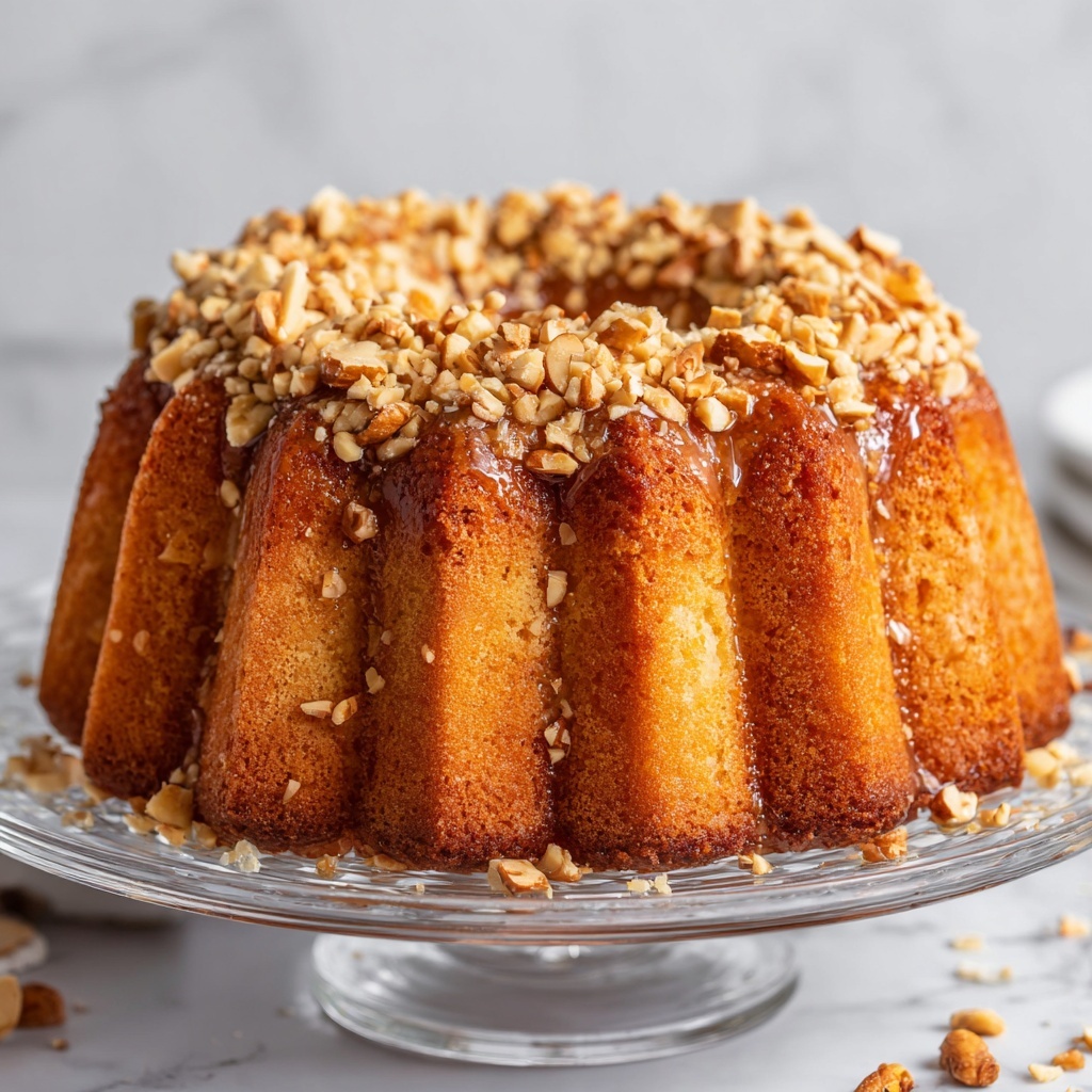 Pecan Praline Buttermilk Pound Cake Recipe - Recipe Image