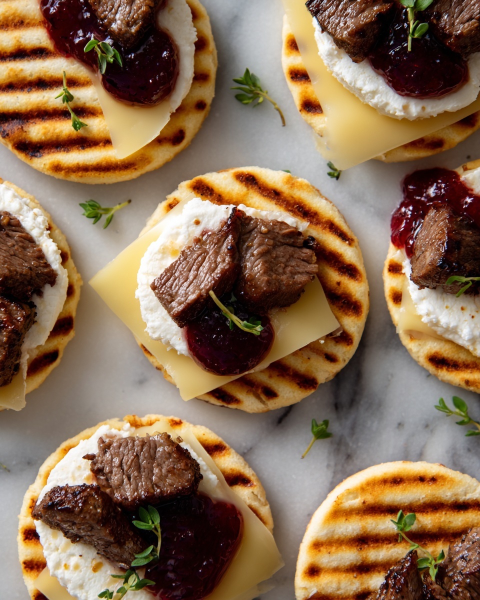 Cranberry Brie Bites Recipe - Recipe Image