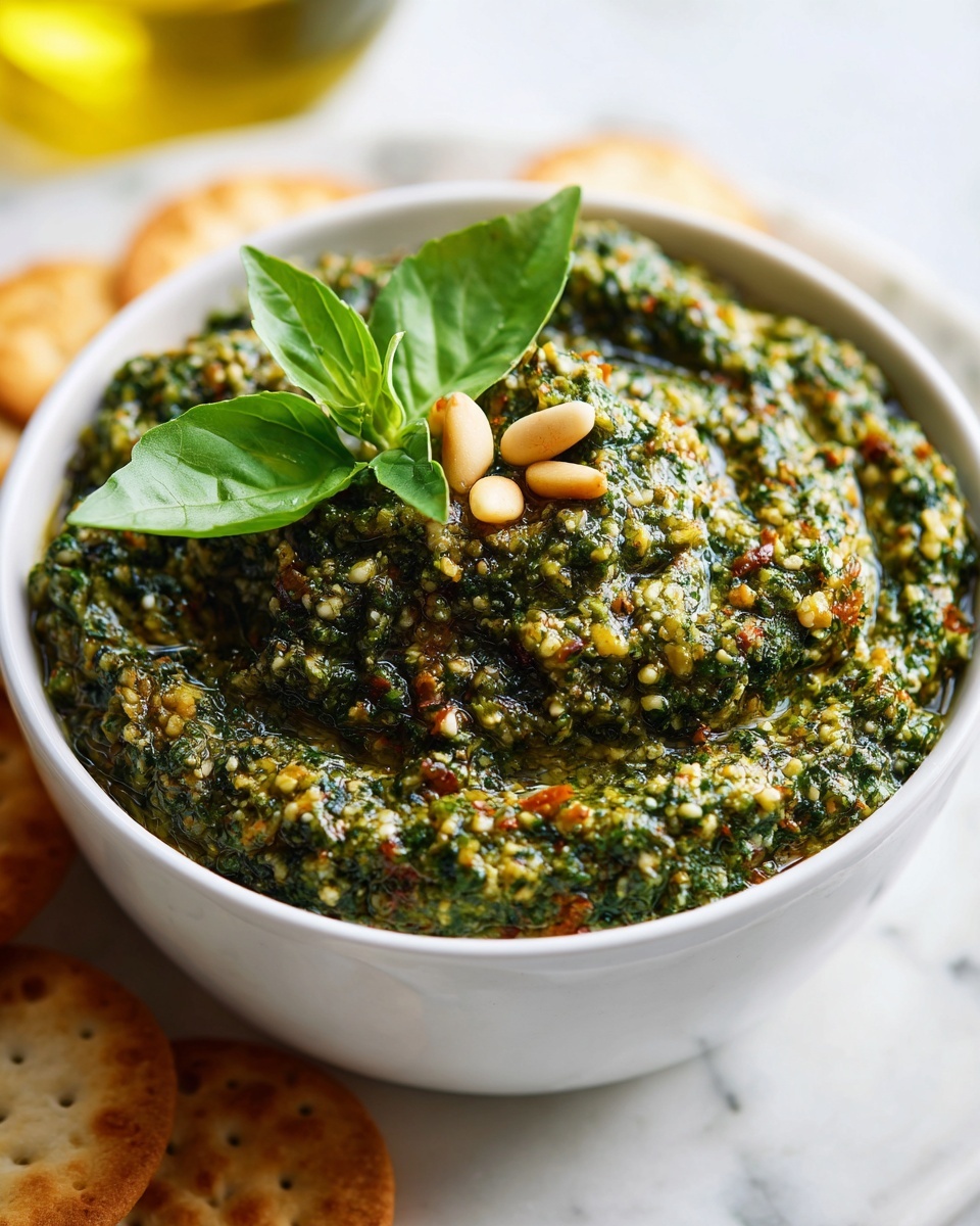 Roasted Red Pepper Pesto Recipe - Recipe Image