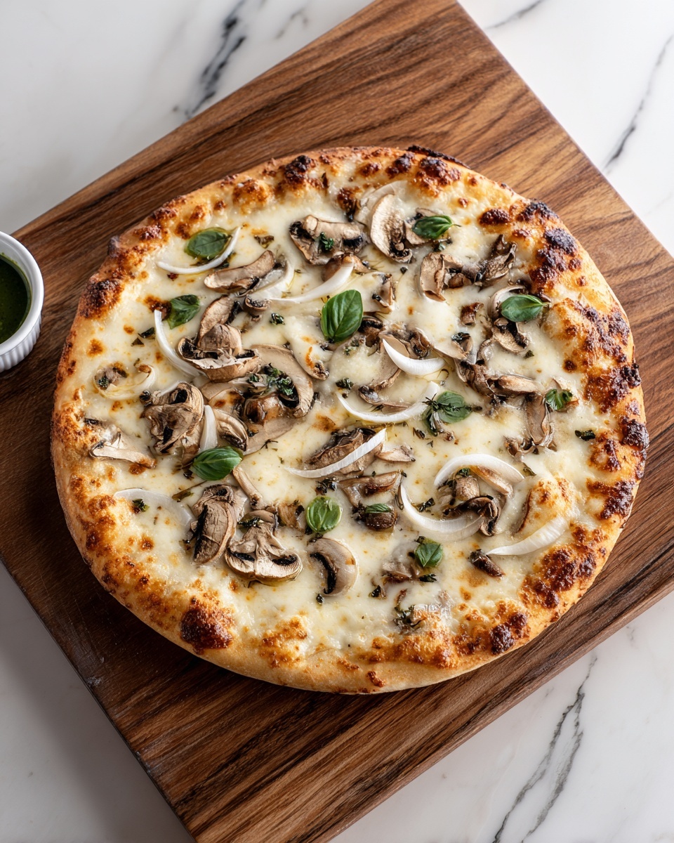 Homemade Classic Pizza with Fresh Toppings Recipe - Recipe Image