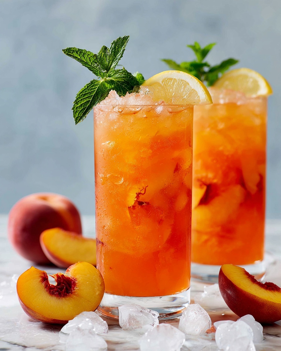 Peach Lemonade: The Ultimate Refreshing Summer Drink Recipe - Recipe Image