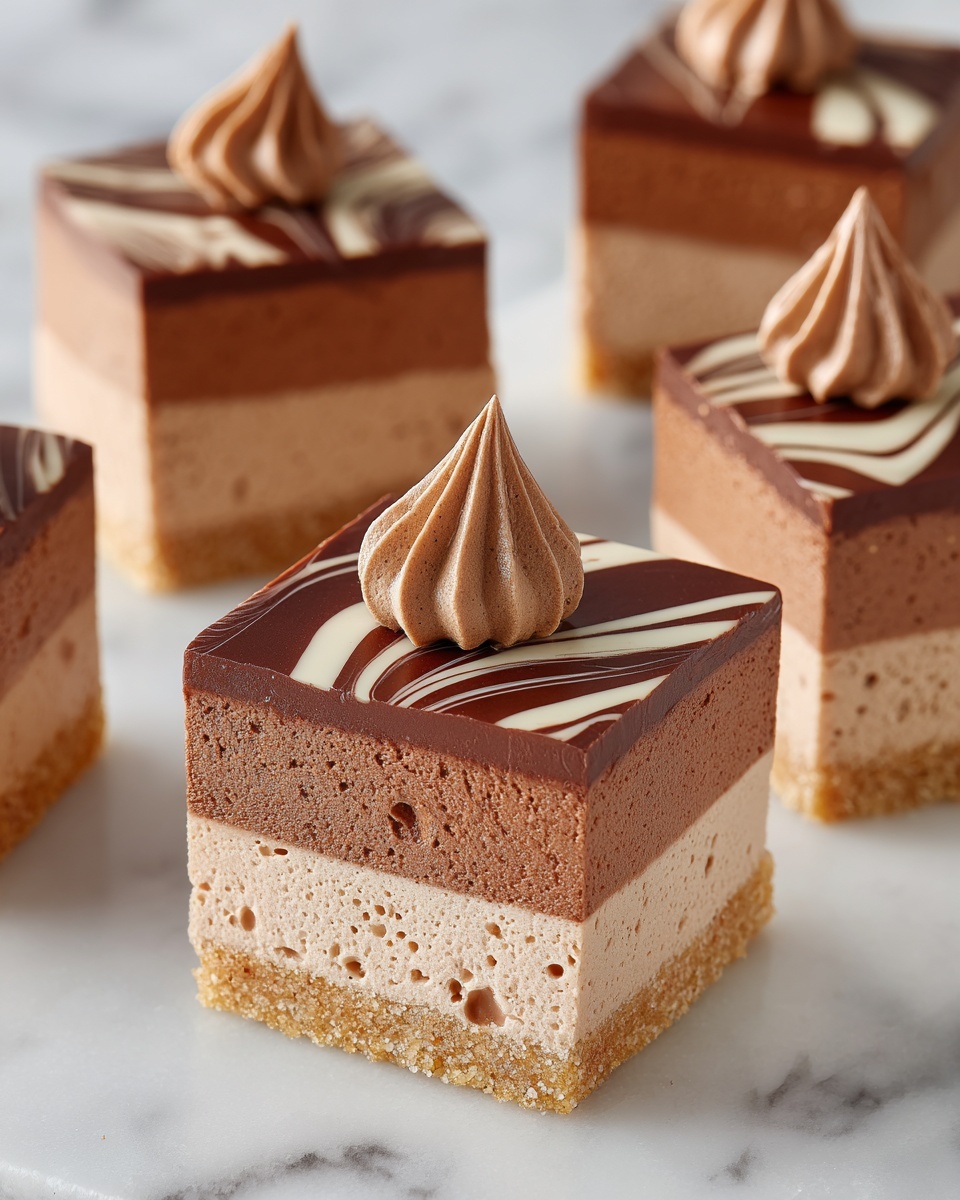 French Silk Pie Bars Recipe - Recipe Image
