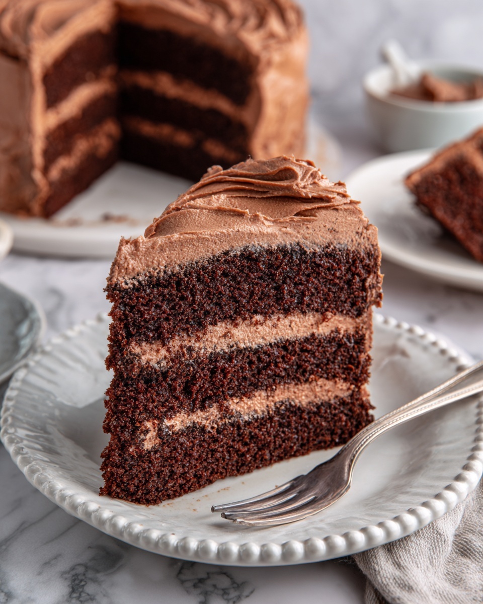 Homemade Chocolate Cake Recipe - Recipe Image