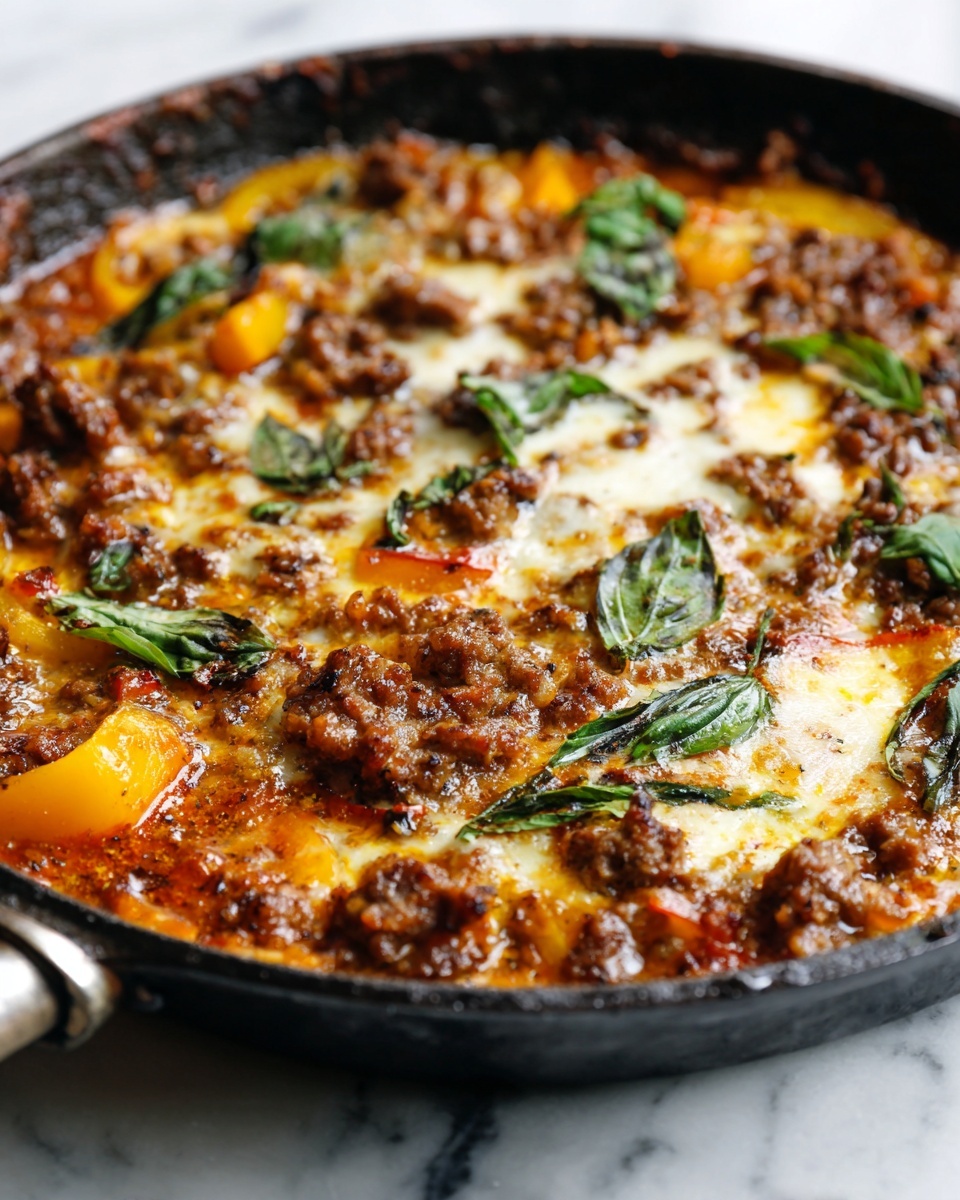 Ground Turkey Pepper Skillet Recipe - Recipe Image