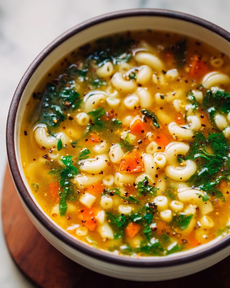 Pastina Soup with Carrots and Pecorino Romano Recipe - Recipe Image