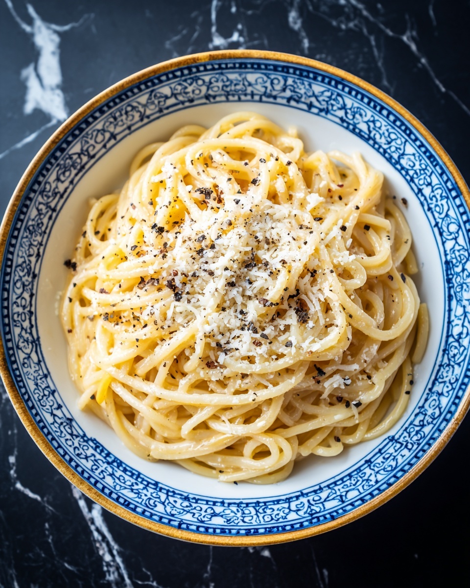Spaghetti Cacio e Pepe Recipe - Recipe Image