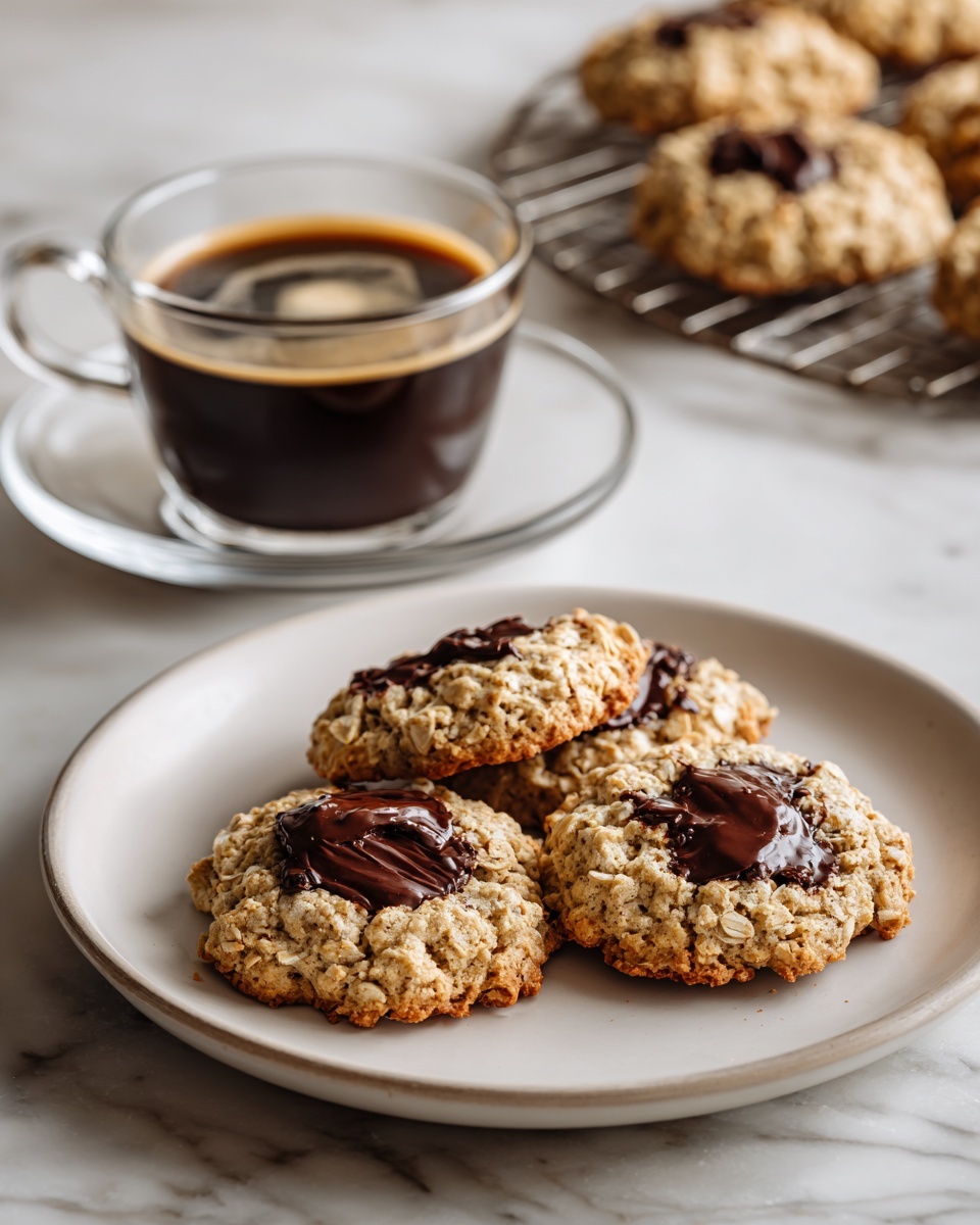 Chocolate Chip Espresso Oatmeal Cookies Recipe - Recipe Image